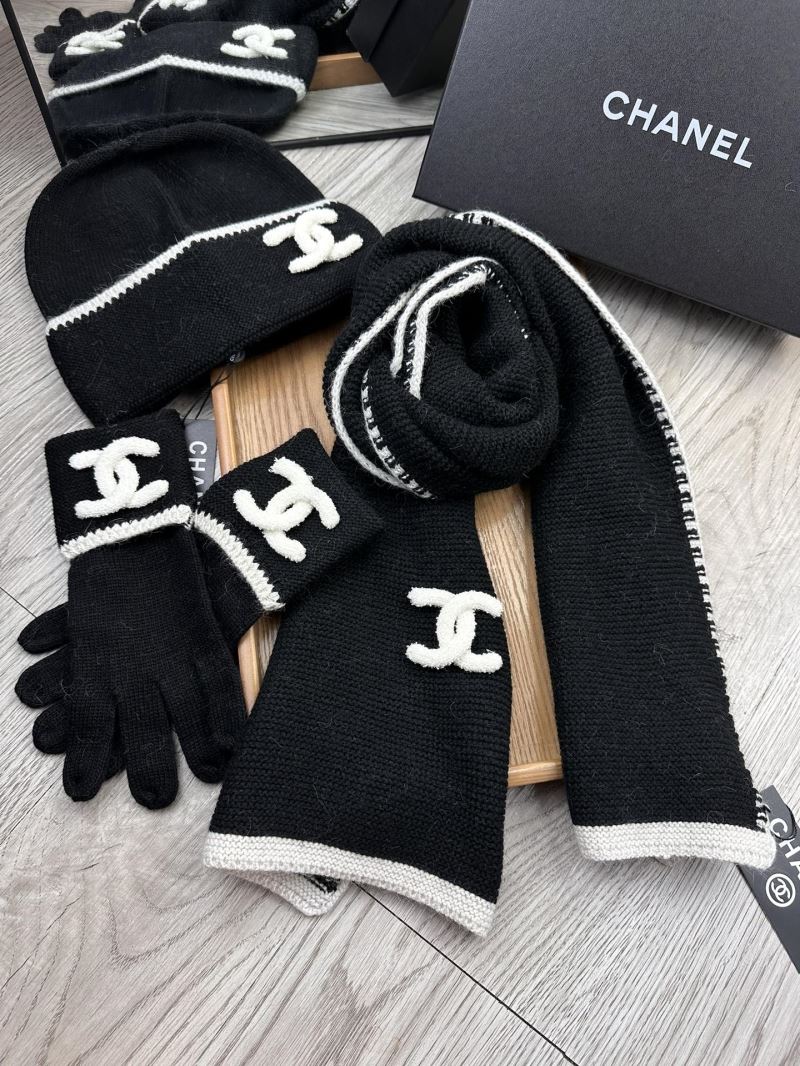 Chanel Caps Scarfs